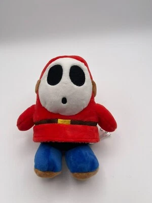 "Super Mario Shy Guy Plush All Star Collection 2017 Nintendo 6"" Little Buddy" Foto 1 de 4
