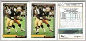 JOEL STEED RC Lot - 1992 Topps #690 - Lot of 3 - Pittsburgh Steelers - Colorado - Picture 1 of 1