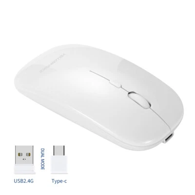 USB Type C Wireless Mouse for Apple iMac, Newest MacBook Pro/Air, iPad, Surface - Image 1 of 4