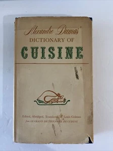 Alexandre Dumas' Dictionary Of Cuisine 1958 English Translated by Colman VINTAGE - Bild 1 von 10