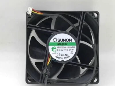 NEW SUNON MF80250V4-1Q03A-F99 8025 8CM 5V 0.61W Silent fan - Image 1 of 3