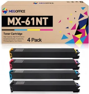 MEGOFFICE Compatible Toner Cartridge Replacement for Sharp MX61NT MX-61NT MX-61N - Picture 1 of 6