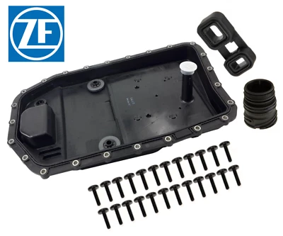 OEM Transmission Oil Pan Assembly Adapter Grommet Seal Sleeve Bolt Kit for BMW - Image 1 of 2