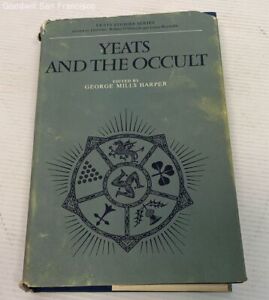 Yeats And The Occult Hardcover George Mills Harper Hardcover With Dj 1975