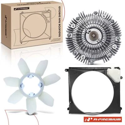 3x Conjunto de ventilador de refrigeración delantero para Toyota Tacoma 2005 2006 2007 2008-2015 V6 4,0 L Foto 1 de 4