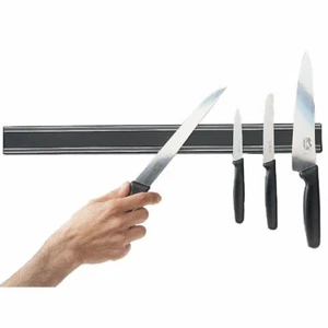 Magnetic Knife Rack Vogue Heavy Duty Wall Mounted Commercial Quality 24" 61cm - Picture 1 of 4