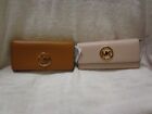 MICHAEL KORS WALLET LARGE GUSSET CARRY ALL LEATHER MULTI CHOICE