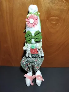Gnome 22" Peluche Pesado Cuadro Hecho a Mano - Imagen 1 de 5