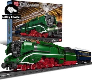 German Express Steam Train Kit 2348pcs LED Motor STEM Toy Boys Girls 14+ - Picture 1 of 12