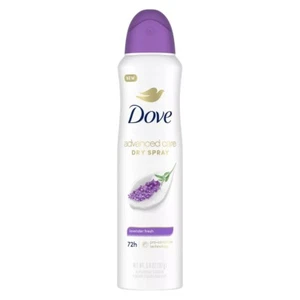 Dove Beauty Advanced Care Lavender Women's Dry Deodorant Spray, 3.8 oz - Picture 1 of 5
