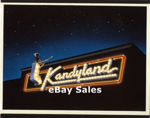 Kandyland (1988) Ad Art 8x10 Color Transparency