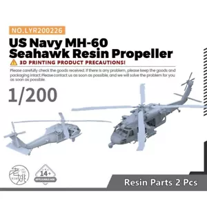 Kit Modelo Militar Yao's Studio 1/200 Marina de los Estados Unidos MH-60 Seahawk Resina Hélice - Imagen 1 de 4