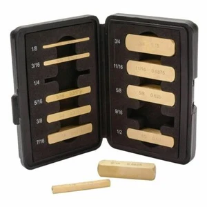 Juego de 11 barras de latón de precisión Rockler - conjunto maestro - 632032 - Imagen 1 de 1