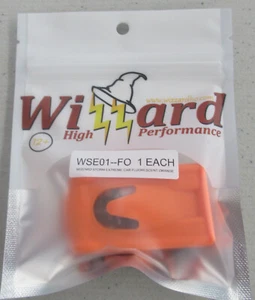 "NEW" WIZZARD STORM EXTREME FLUORESCENT ORANGE HARD BODY HO SLOT CAR - Picture 1 of 1