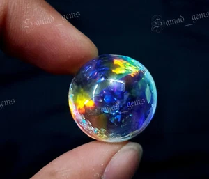 Super Mystic Quatz Balls Gemstone - Mystic Balls Shape Gemstone Multi Colour - Picture 1 of 8