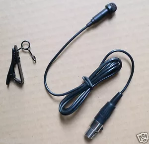 Tie Clip Lapel Microphones for Shure Wireless SLX ULX Lavalier Mic System - Picture 1 of 3