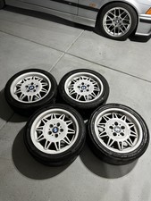 BMW E36 M3 STYLE 22 DS1 WHEELS FRONT & REAR 17 INCH OEM FACTORY TIRES 1995 1996