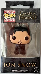 Game of Thrones Jon Snow Funko Pocket Pop Keychain NIP - Picture 1 of 3