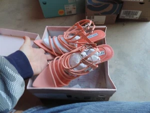 Cape Robbin high heels peach color womens size 8.5 - Picture 1 of 4