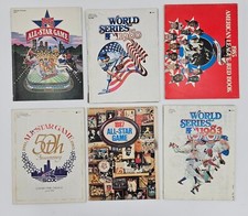 Lot of world Series & All Star Game Programs, American league redbook