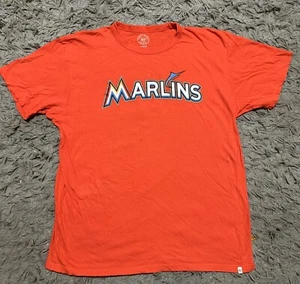 Forty Seven Florida Marlins Large Shirt hellorange schön 🔥 - Bild 1 von 5