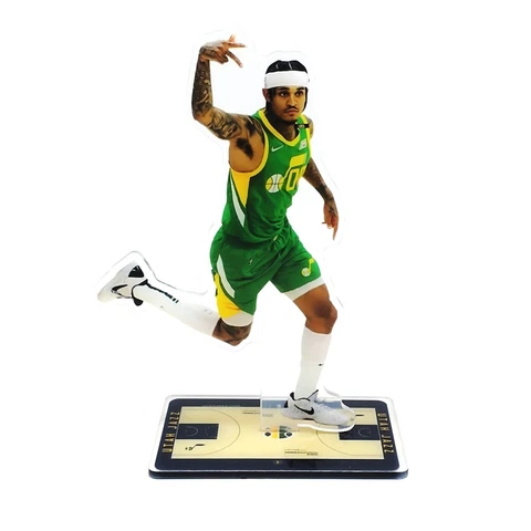 Jordan Clarkson Figure - #00 of Utah Jazz Shooting Celebration Figurine Ornament Cover