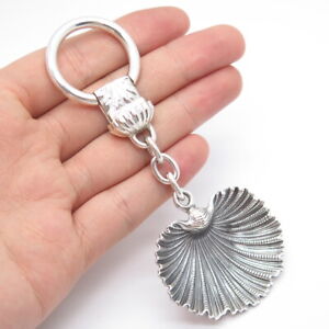 Buccellati Vintage Italy 925 Sterling Silver Handcrafted Arca Key Holder Ring