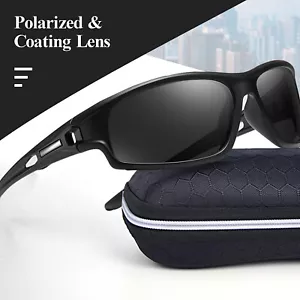 Polarized Sunglasses Cycling Glasses Driving Shades Men Women UV 400 Protection - Picture 1 of 7