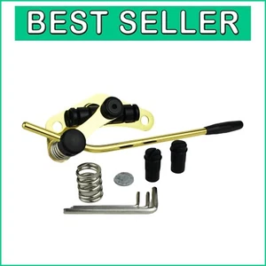 Tune-O-Matic Tremolo Bridge Stop Bar Tailpiece for LP & SG Guitars - Gold+Black - Picture 1 of 6