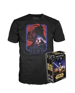 Funko Star Wars Return of the Jedi T-shirt Darth Vader Luke Graphic Tee Small - Picture 1 of 5