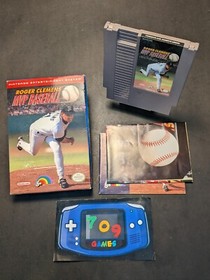 Roger Clemens' MVP Baseball (Nintendo Entertainment System) NES CIB COMPLETE
