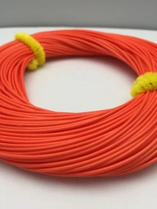 Premier Qualité WF5 Truite Flottant Mouche Pêche Ligne " Rouge Feu " UK - Photo 1/3