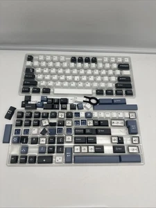 Sumgsn Keycaps 169 Keys Double ShotANSI/ISO Layout Cherry Profile Arctic Keycap - Bild 1 von 7