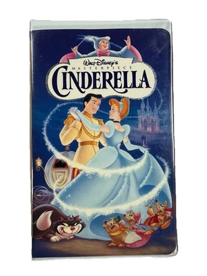 Walt Disney Classic Cinderella VHS 1st Time On Video 1997 Masterpiece Edition - Image 1 of 4