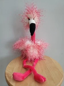 Peluche Jellycat London Flora fenicottero uccellino rosa peluche 14" - Foto 1 di 7