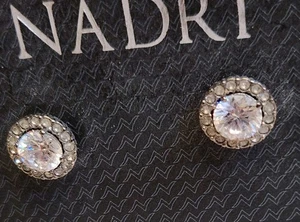 Adriano runde Kristall Ohrstecker - Bild 1 von 5