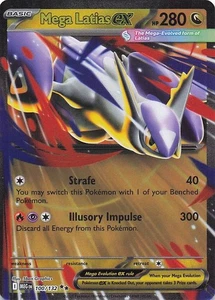 Mega Latias ex - Double Rare Holo ME01: Mega Evolution 100/132 NM - Picture 1 of 2
