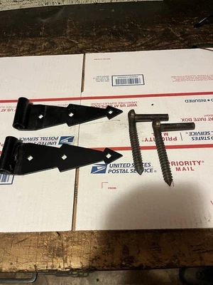 par de pinos de dobradiça nos PINTLE PORTA CELEIRO - Imagem 1 de 4