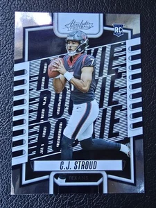 2023 Panini Absolute Football CJ Stroud Silver Rookie RC #102 Houston Texans QB - Bild 1 von 2