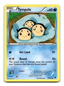 Pokemon Tympole 2016 blanco y negro - Next Destinies 33/122 Topps - Imagen 1 de 2