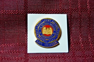 Pensionierte Offiziersvereinigung lebenslanges Mitglied Pin, Armee, Marine, USMC, NOAA, USAF, USCG - Bild 1 von 1