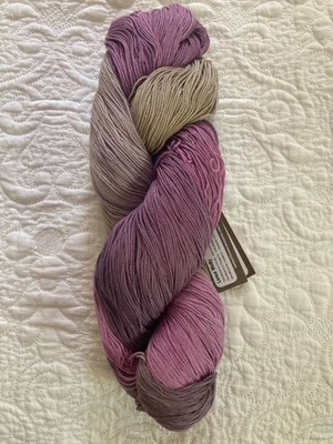 Araucania Yarn Lonco Multy 100% Mercerized Cotton Purple Grey - Image 1 of 3