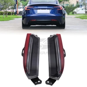 For 2024-2025 Tesla Model 3 New Lower Bumper Left + Right Tail Light LED 2Pcs - Bild 1 von 9