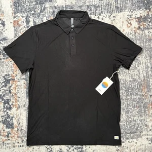 Vuori Men's Strato Tech Polo Black Size :M NWT - Picture 1 of 8