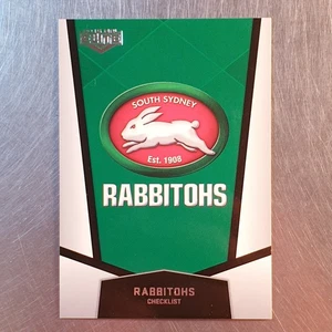 2015 NRL Elite Base Card #120 Rabbitohs Emblem & Checklist - Picture 1 of 2