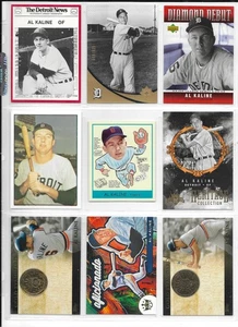 HUGE AL KALINE 50 CARD 40 DIFFERENT LOT b TIGERS - Picture 1 of 1