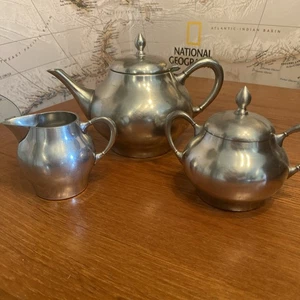 METAWA HOLLAND Teiera, Cremera e Zuccheriera PELTRO - Foto 1 di 7