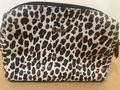 Bolsa de cosméticos de maquillaje DKNY negra Foto 1 de 4