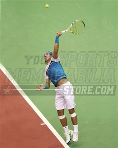 Rafael Nadal jump serve clay court serve 8x10 11x14 16x20 photo 738 - Picture 1 of 1