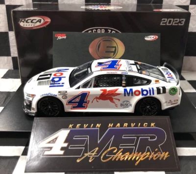 Kevin Harvick #4 Mobil 1 2023 ELITE Mustang In Scala 1:24 CX42322MB1KH 1 Di 186 - Immagine 1 di 4